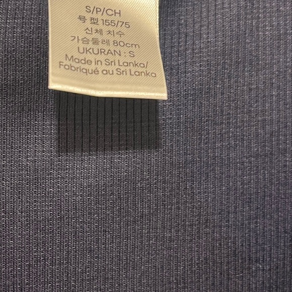 Calvin Klein Navy Blue Long Sleeve Nightshirt - Picture 4 of 6